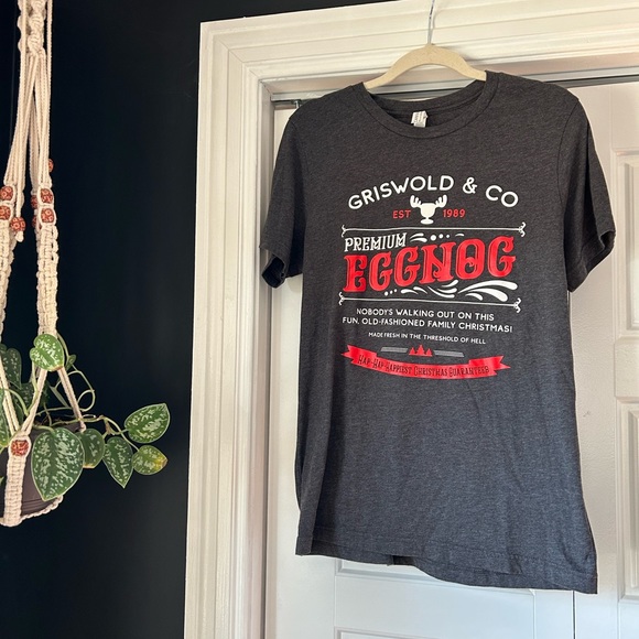 National Lampoon’s Christmas Vacation women’s M Canvas Bella Canvas Gray T-shirt - Picture 2 of 6